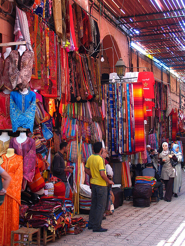 Marrakesh market