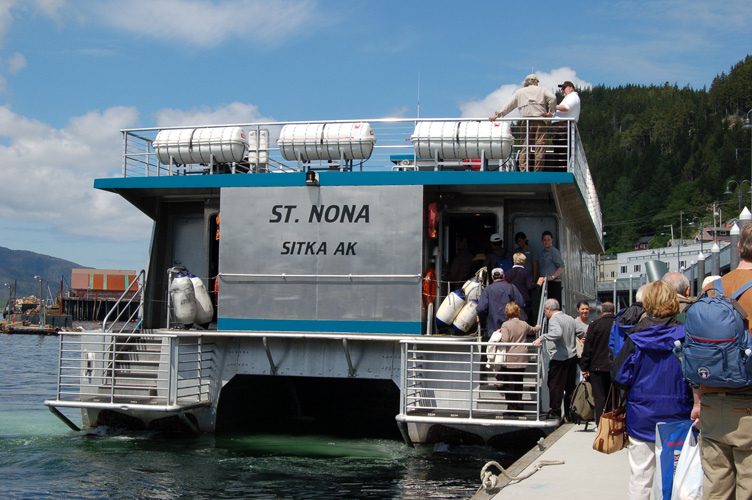 St. Nona boat in Sitka, Alaska