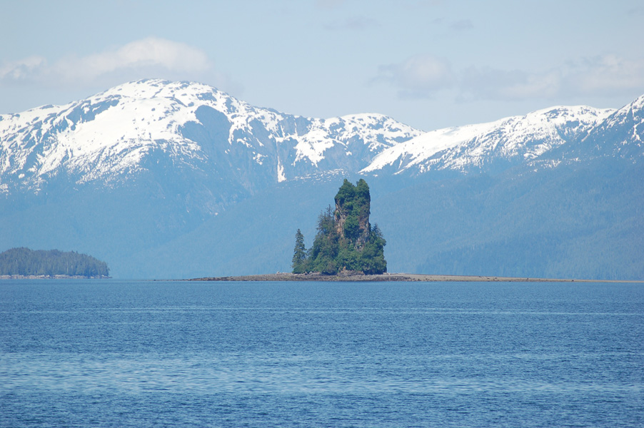 Small island in Misty Fjords