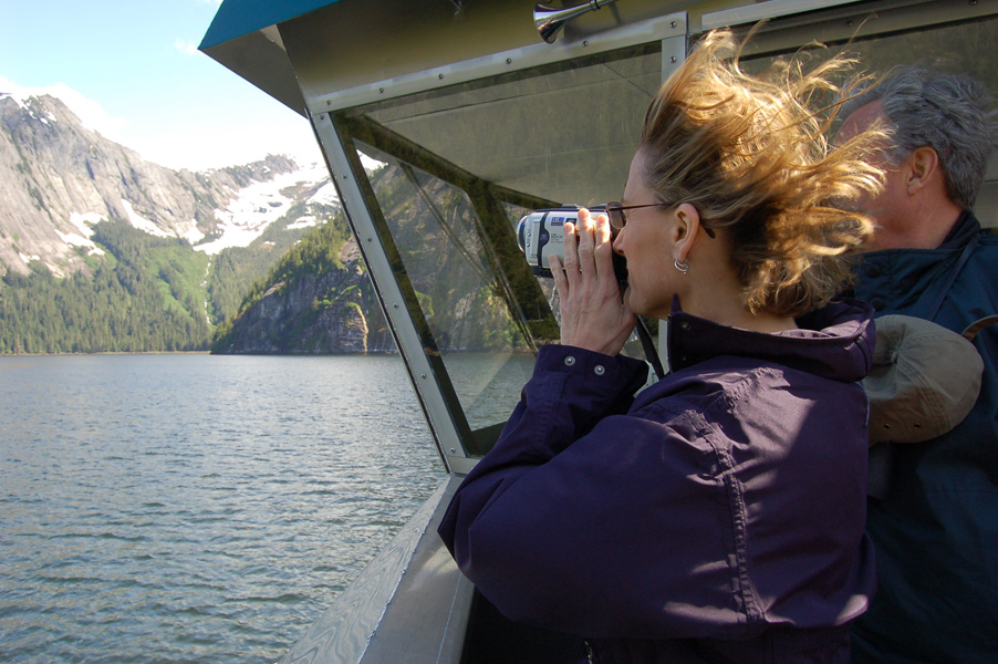 Mom in Misty Fjords