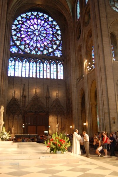 Mass at Notre Dame Cathedral