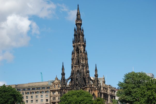 The Sir Walter Scott Memorial in Edinburgh