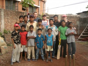 Johnny and friends in Bangladesh