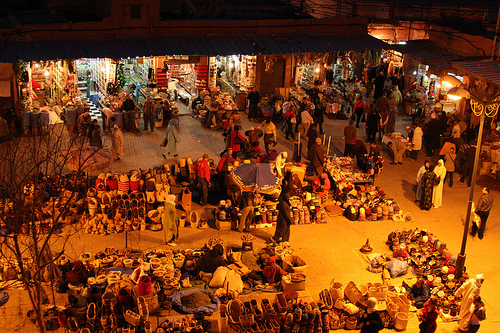 Markets in Marrakesh