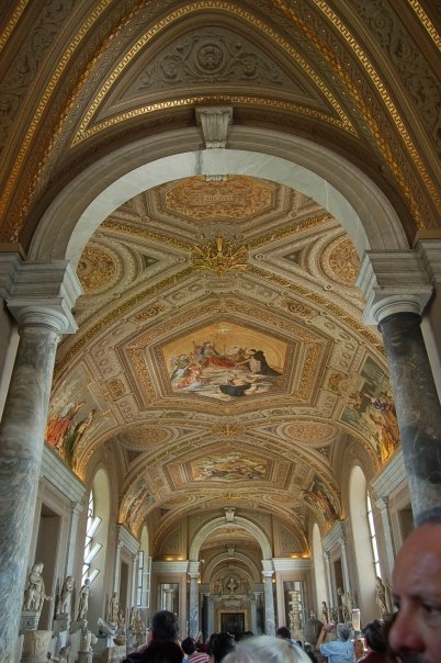Vatican - more ornate ceilings