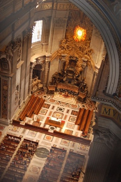 Vatican - Inside St. Peter's Basilica