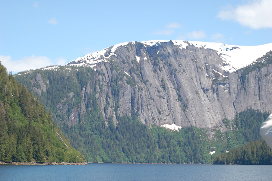 Cliffs on Misty Fjords tour
