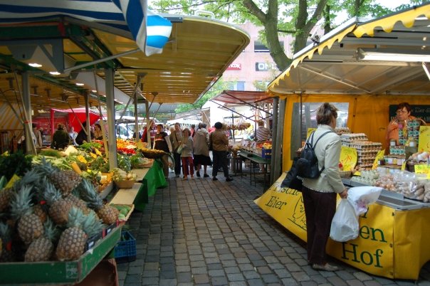 Hamburg food market