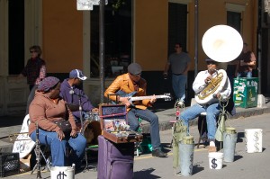 New Orleans street jazz