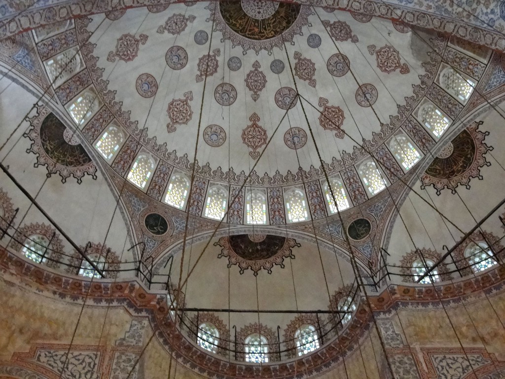 blue mosque ceiling 