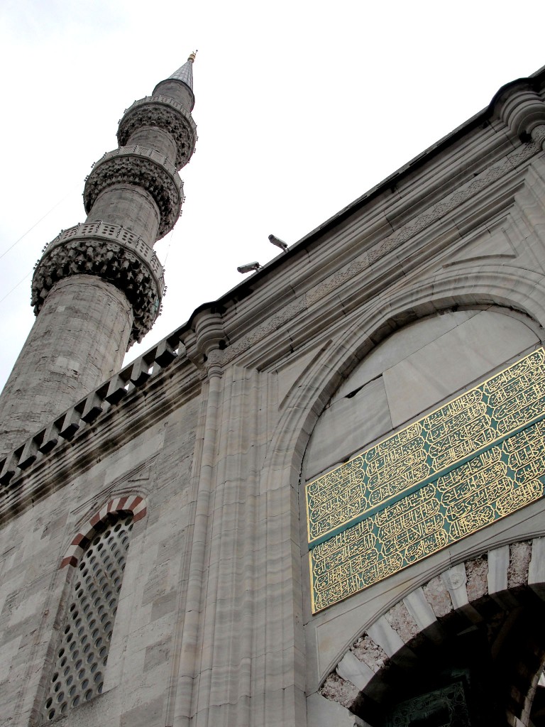 blue mosque minaret