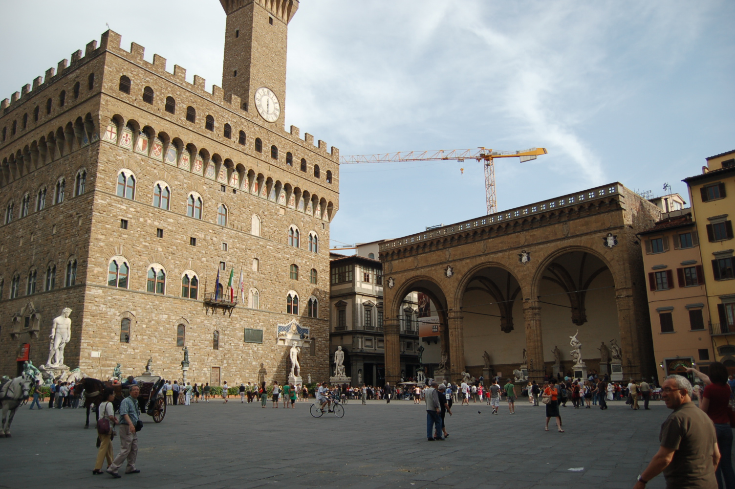 Piazza de Signoria in Florence, Italy