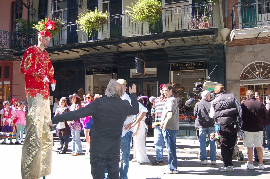 Commercial being filmed in New Orleans