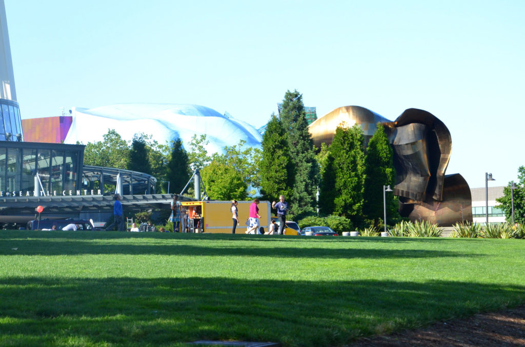 Exterior of Experience Music Project