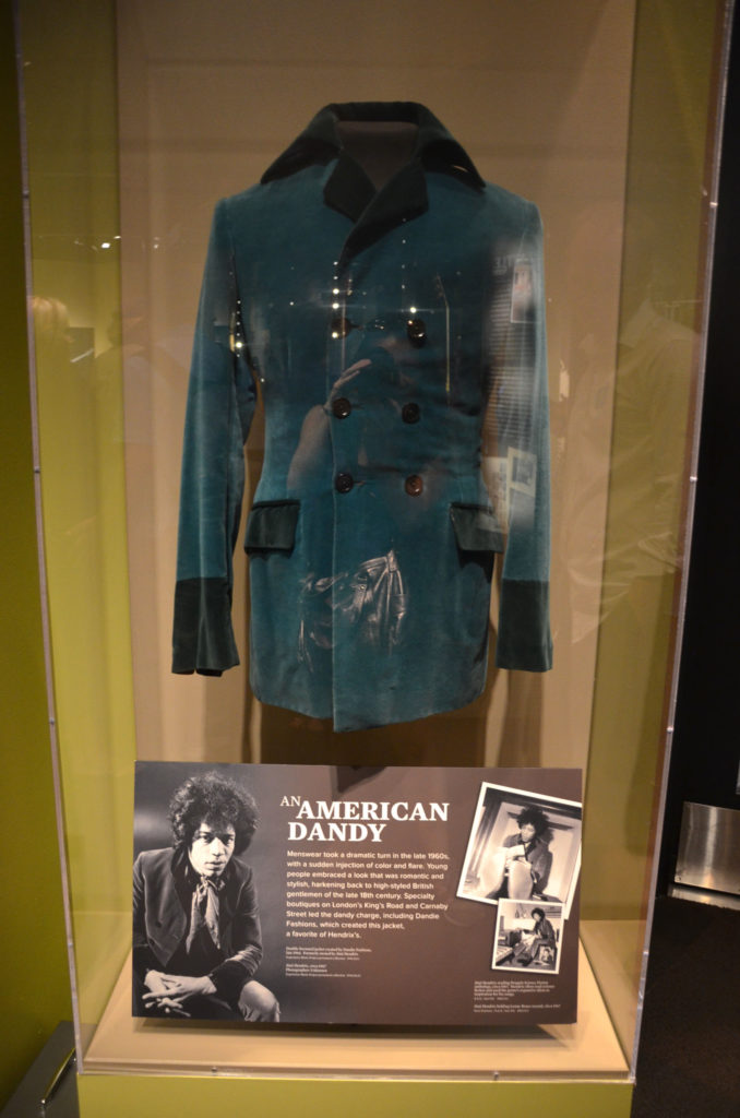 Jimi Hendrix outfit at Experience Music Project