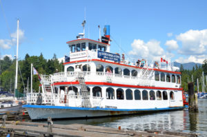 Harbor cruise boat in Vancouver