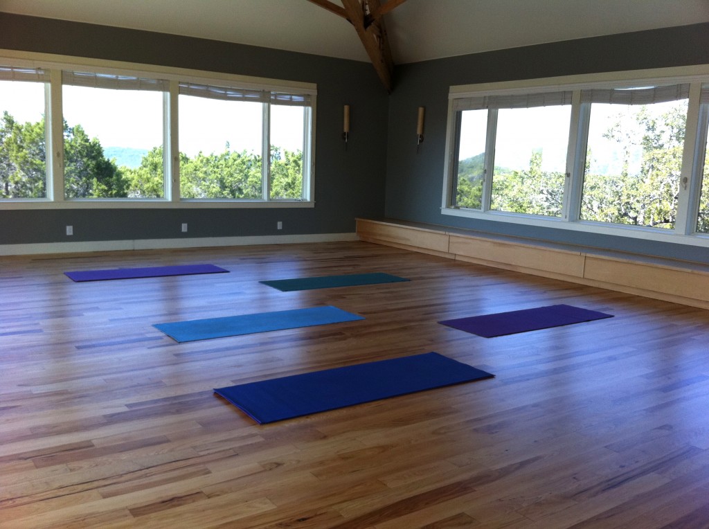Travaasa yoga studio