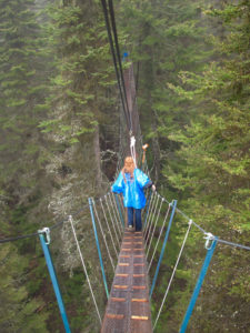 Canopy walk in Montana by CamelsandChocolate.com