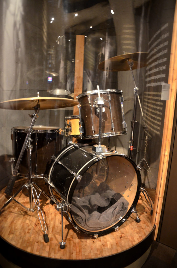 Dave Grohl's drum kit at Experience Music Project