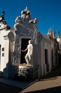 Recoleta Cemetery in Buenos Aires