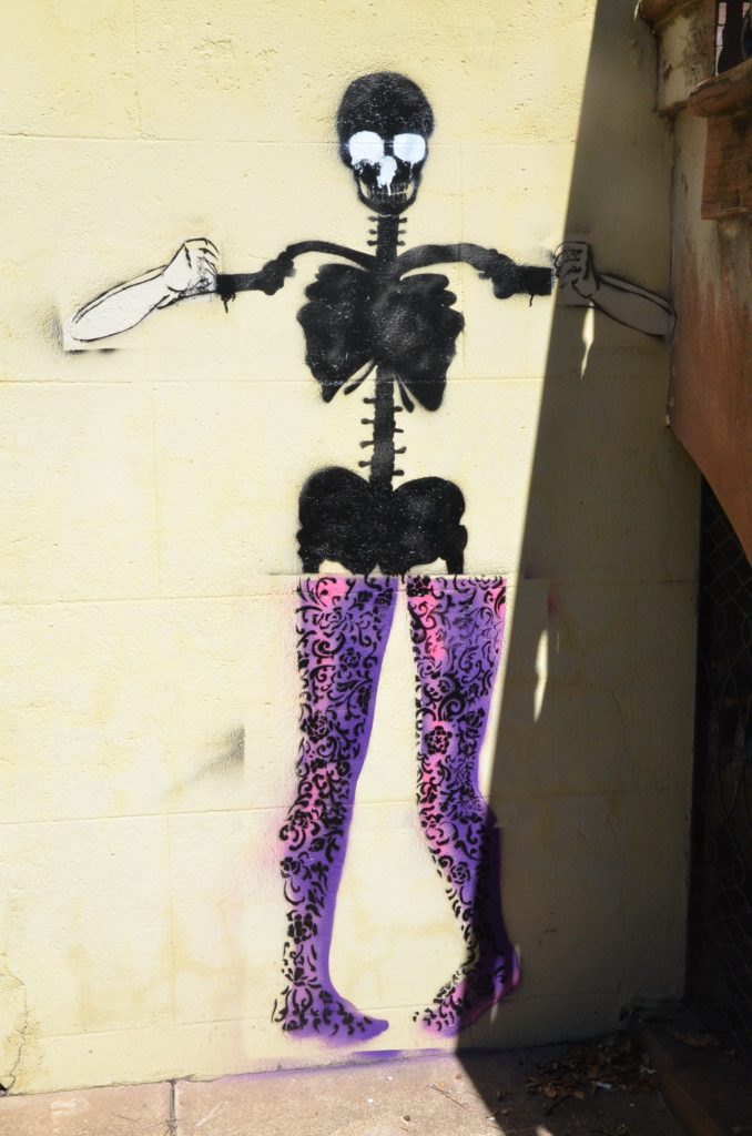 Street art in Savannah, Georgia