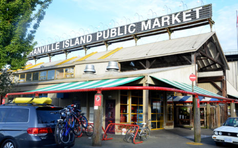 Granville Island Public Market in Vancouver
