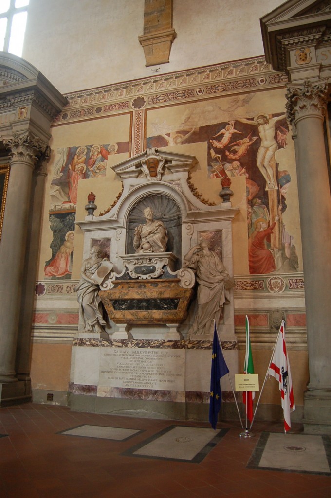 Galileo's tomb in Italy