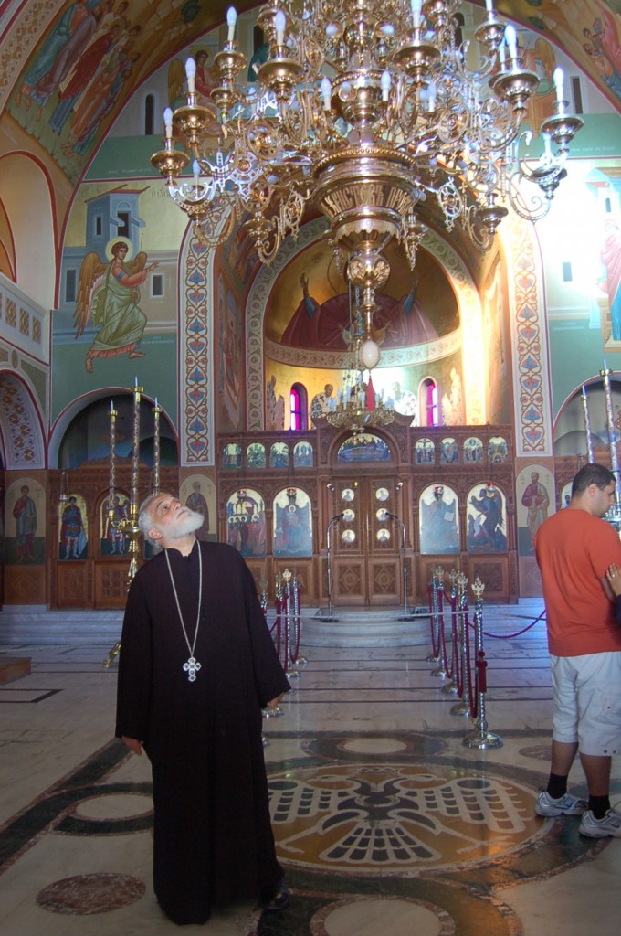 Greek Orthodox church in Santorini, Greece