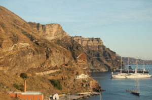 Cliffs of Santorini