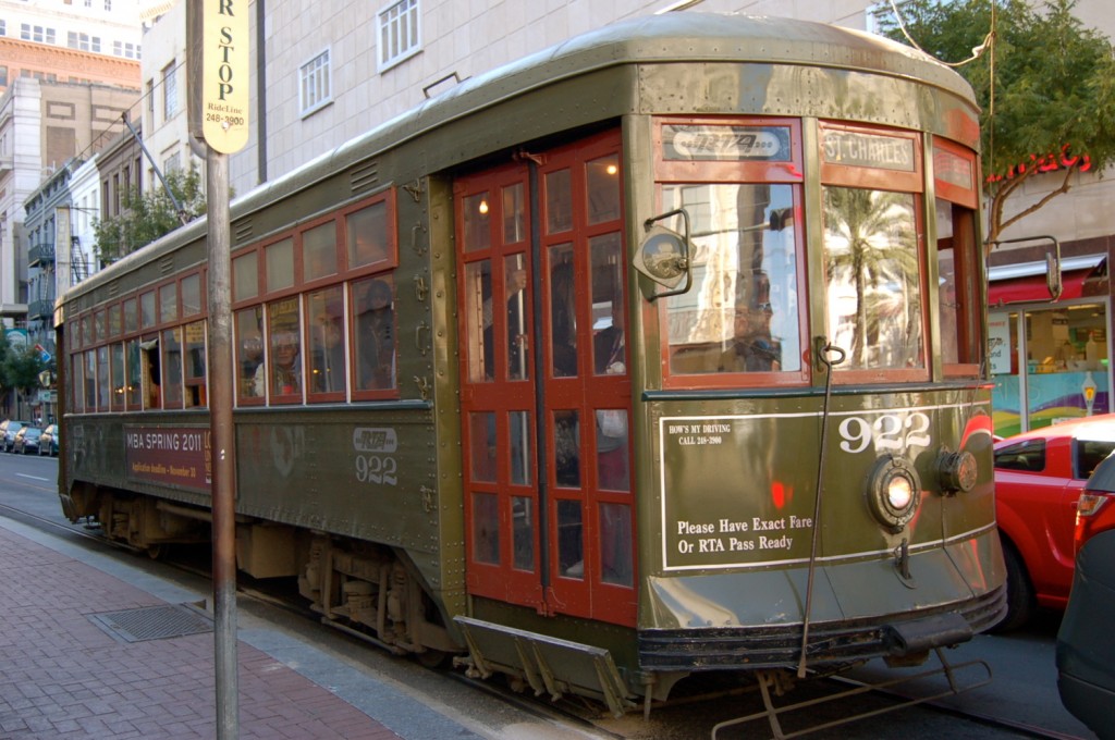 New Orleans streetcar 