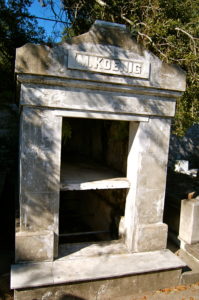 Lafayette Cemetary in New Orleans