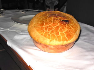 Lobster pot pie at Michael Mina in Las Vegas