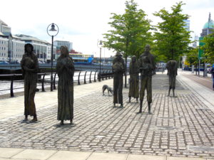 Dublin statues