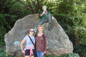 Wilde statue in Dublin